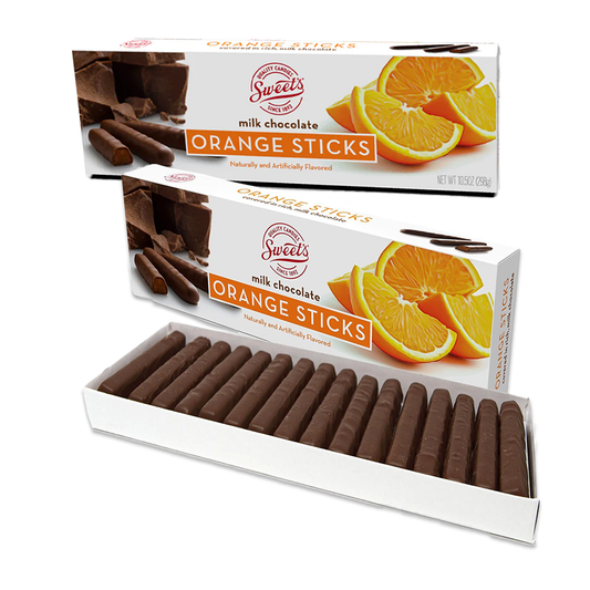 Sweets Candy Milk Chocolate Orange Sticks 2 Pack, Chocolate Orange Christmas Candy, Chocolate Box, Chocolate Covered Fruit, Orange Chocolate Sticks, Sweet Boxes