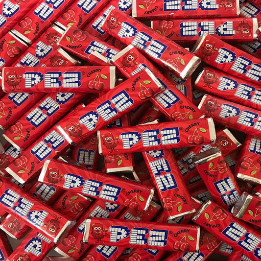 Pez Candy Refill, Cherry Pez Candy Bulk 2LB Bag of Cherry Pez Refill Rolls by Inspired Candy