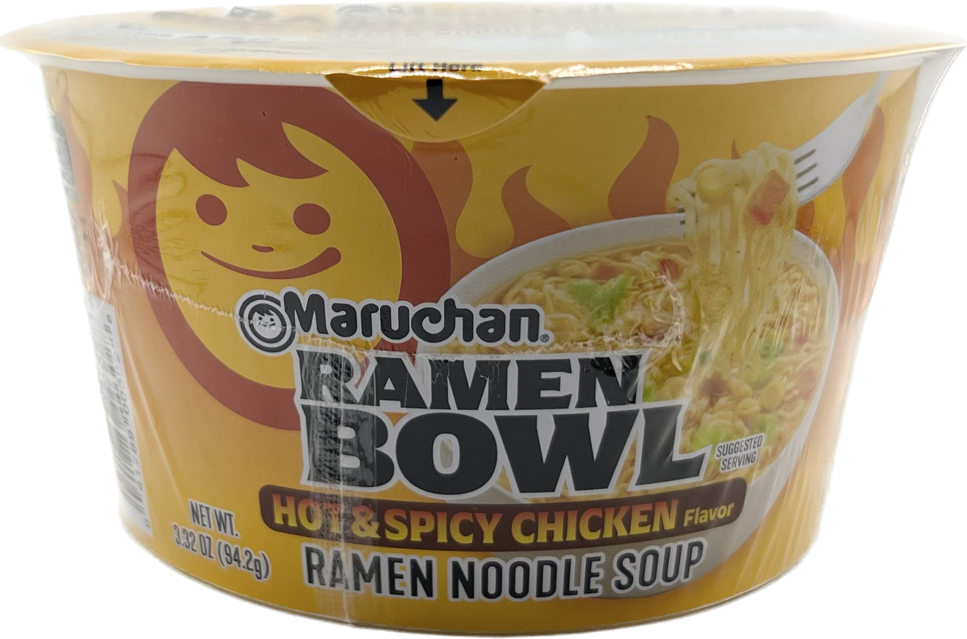 Maruchan Ramen Variety 4 flavors, Pack of 12 + By The Cup Microwavable